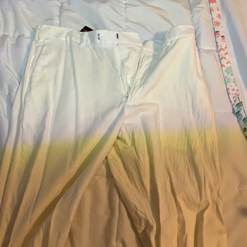 Cubavera white linen pants